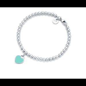 Tiffany & Co. Sterling Silver Bracelet with Charm